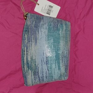 HOBO COLLECT TRAVEL POUCH IN CRACKED GLASS